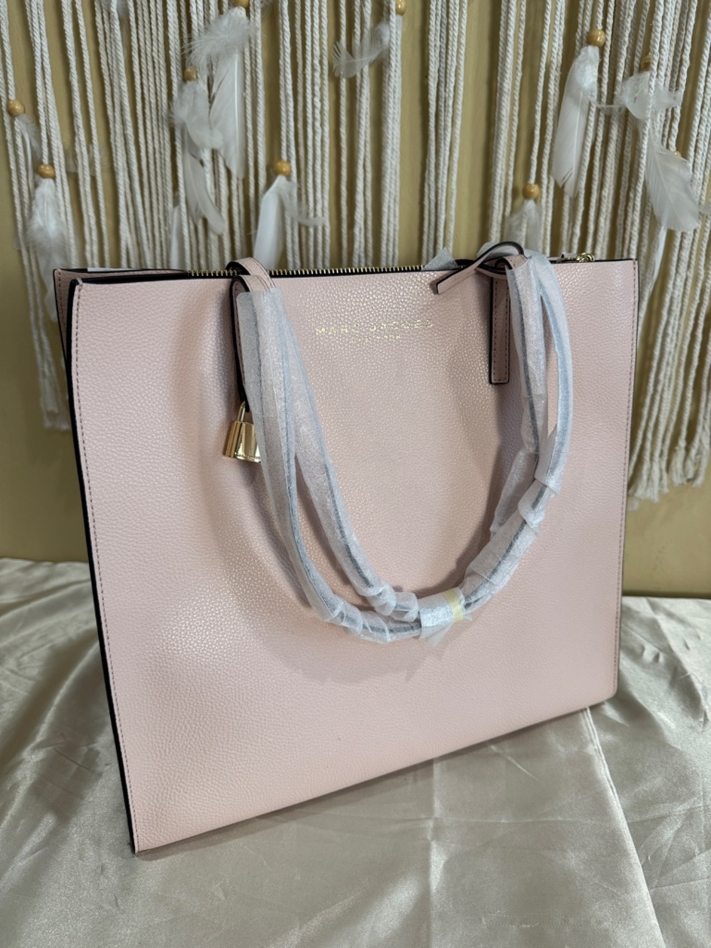 Marc Jacobs Pink Grind Tote Bag